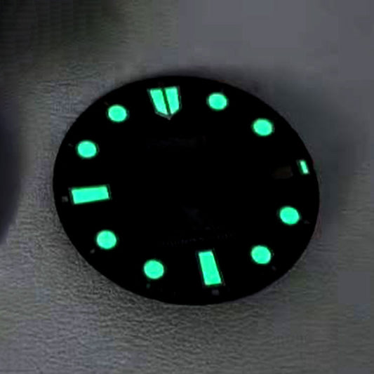 DIA-2011 Sunburst Blue Black NH35 Dial (Date Only)