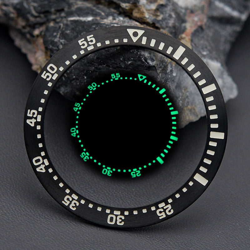 SPB185: Вставка в стальной черный безель