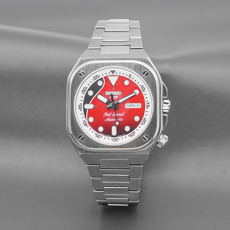 Shell Dial Watch Silver Nautilus Watch with Shell Dial – KARAJAN