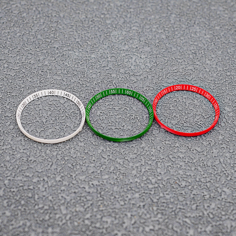 30.5mm Green Plastic Number Chapter Ring