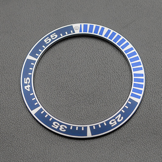 Samurai Blue Aluminium Bezel Insert