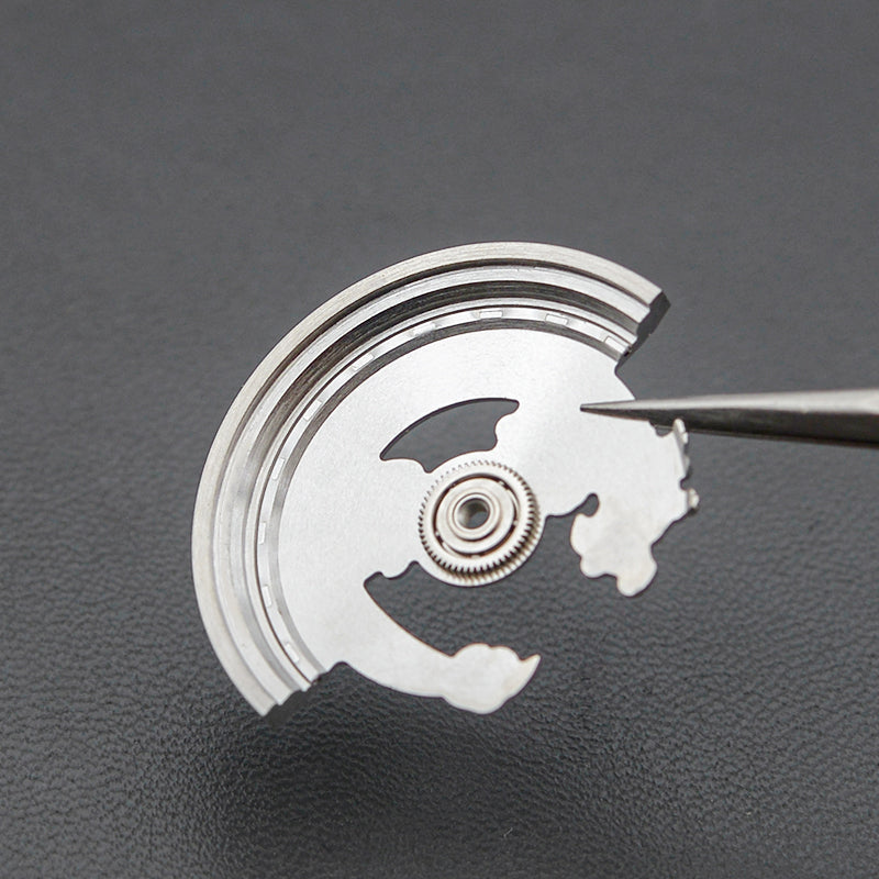 Dragonscale Rotor Disc Silver Dragon Rotor for NH35 NH36 Movement – KARAJAN