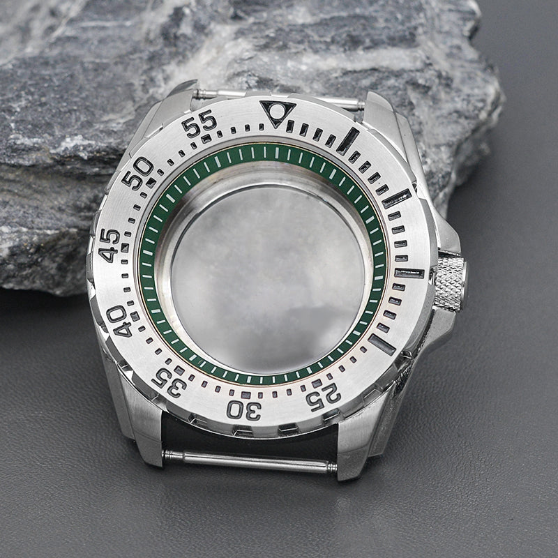 Silver Monster Wactch Case Set-Dark Green Chapter Ring