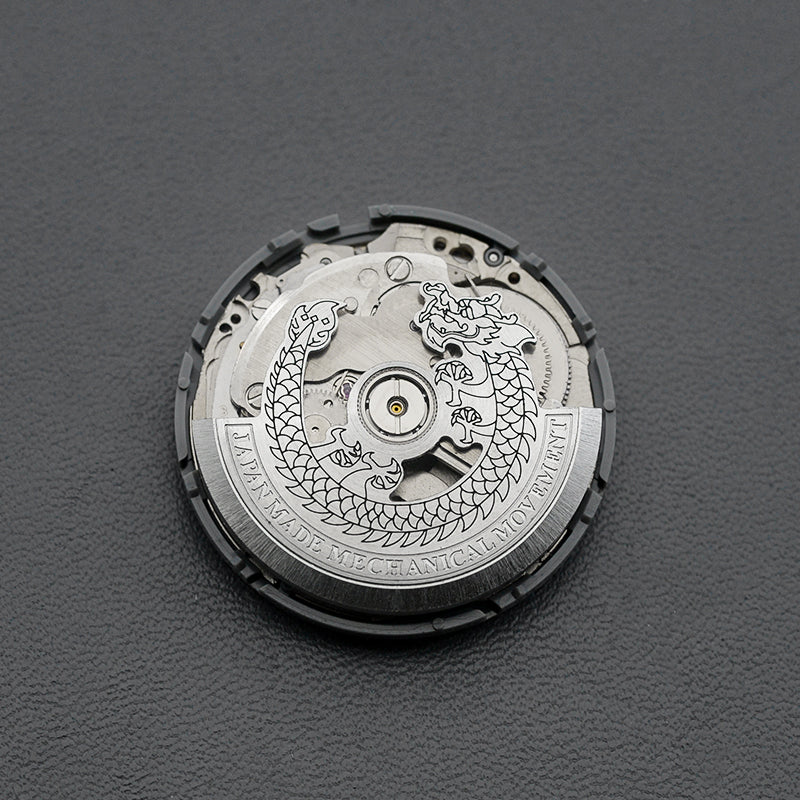 Dragonscale Rotor Disc Silver Dragon Rotor for NH35 NH36 Movement – KARAJAN