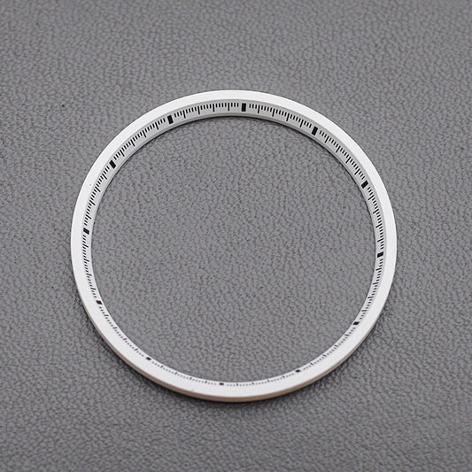 31.4x27.5mm Plastic White Black Chapter Ring