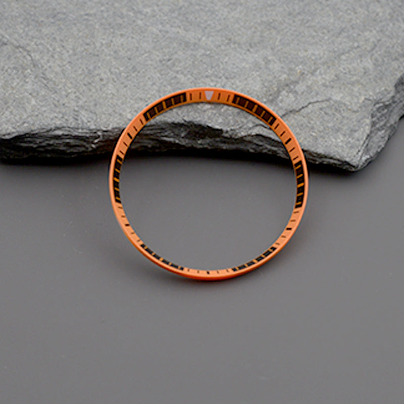 Unique Chapter Rings 30.5mm Plastic Orange/Black Chapter Ring – KARAJAN