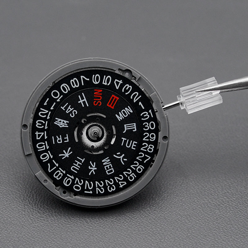 GENUINE COMPATIBLE WITH SEIKO (SII) NH36 White Automatic Movement (3.8 o'clock crown)