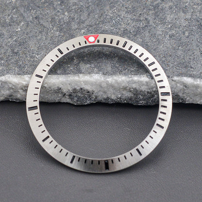 Silver Samurai Stainless Steel Bezel Insert