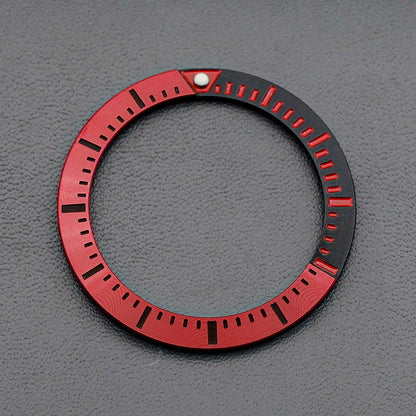 37x30mm Aluminium Red Bezel Insert for Tuna Case