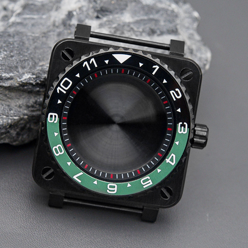 Black Case with Slim Bezel Watch Case Set