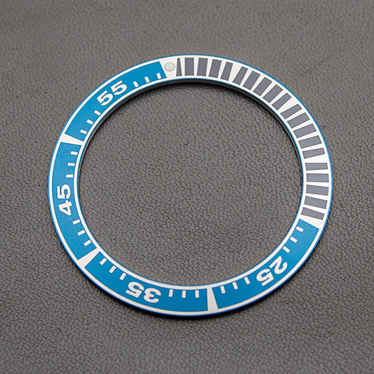 Samurai Blue Aluminium Bezel Insert