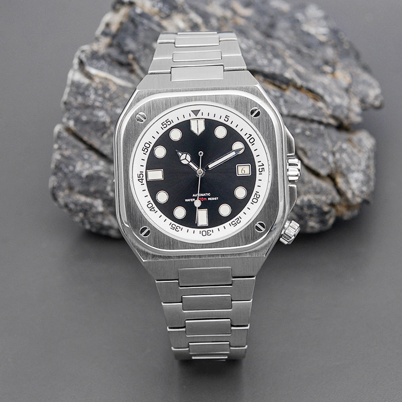 Shell Dial Watch Silver Nautilus Watch with Shell Dial – KARAJAN
