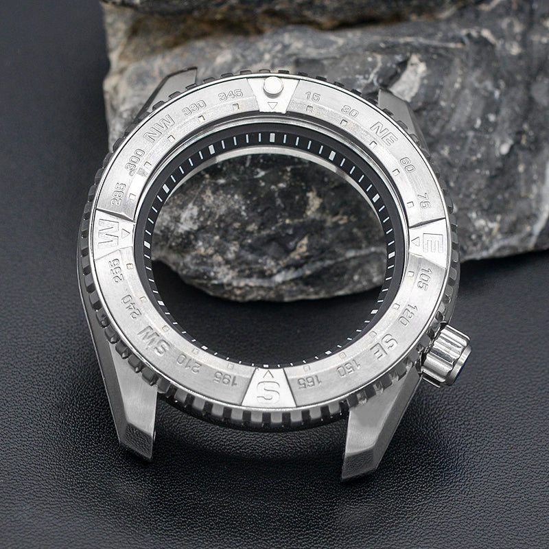 NEW PROSPEX Silver Watch Case with White Chapter Ring