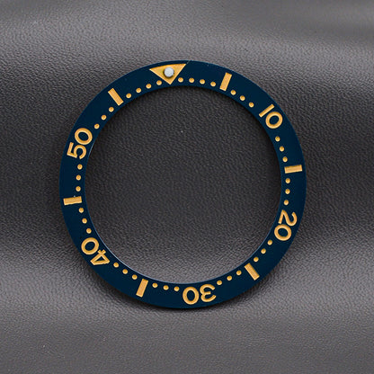 39.7*31.5mm Ceramic Dark Blue Bezel Insert