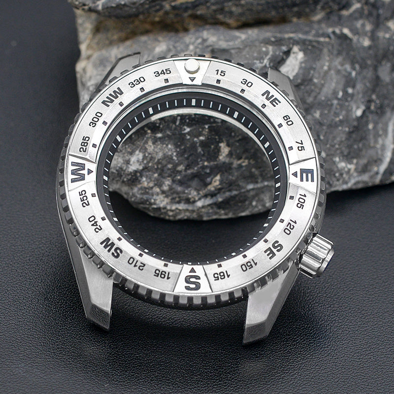 NEW PROSPEX Silver Watch Case with White Chapter Ring