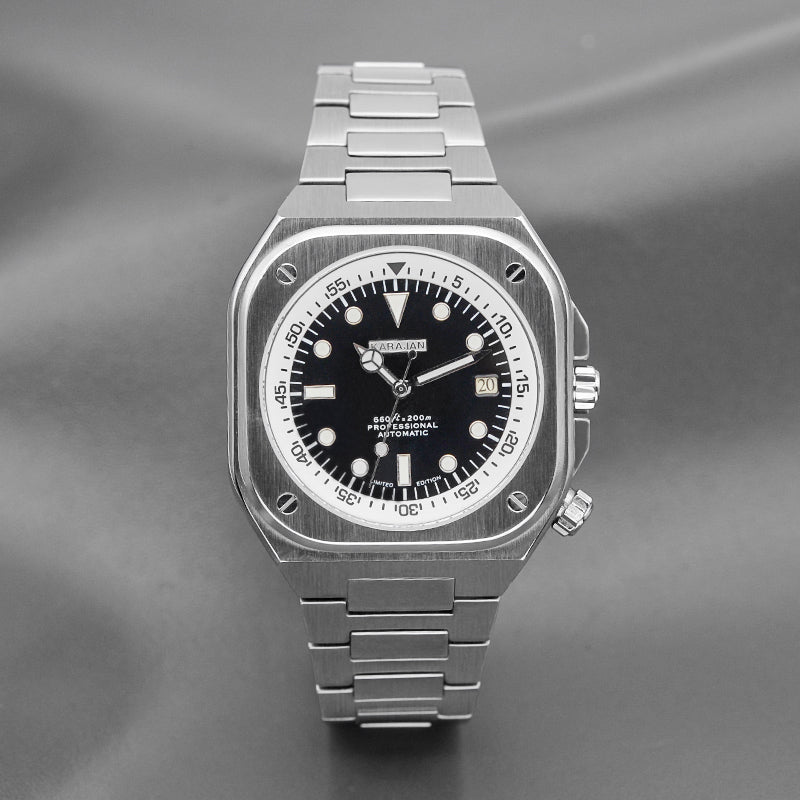 Shell Dial Watch Silver Nautilus Watch with Shell Dial – KARAJAN