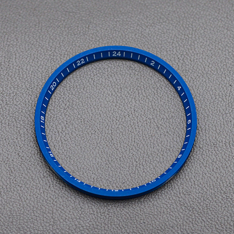 31.4x27.5mm Plastic Blue Chapter Ring with Number