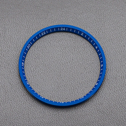 31.4x27.5mm Plastic Blue Chapter Ring with Number