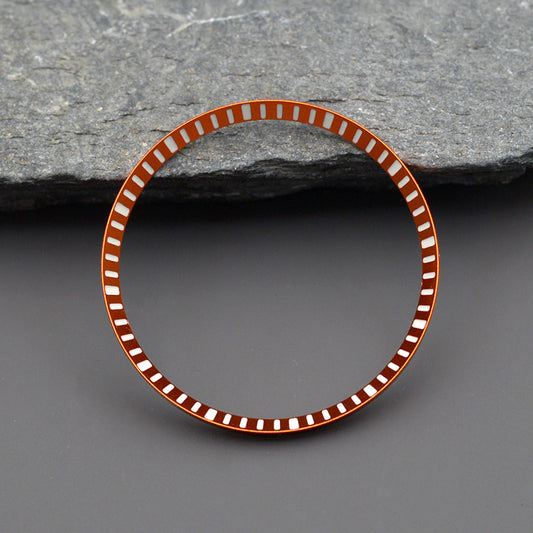 30.5mm Orange Copper Chapter Ring with Luminous