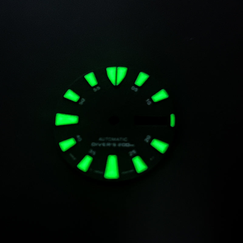 DIA-1067 Large indicator NH36 dial With Lume Available in multiple colors