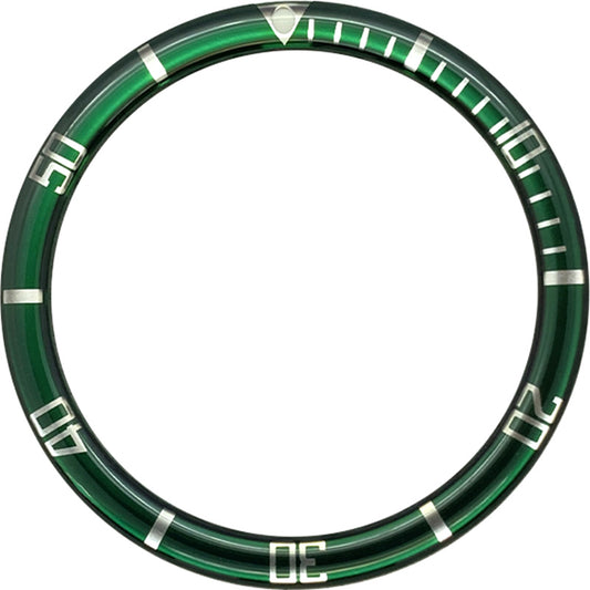 SKX007/SRPD 38*31.5mm Resin Bezel insert: Green Sub Style