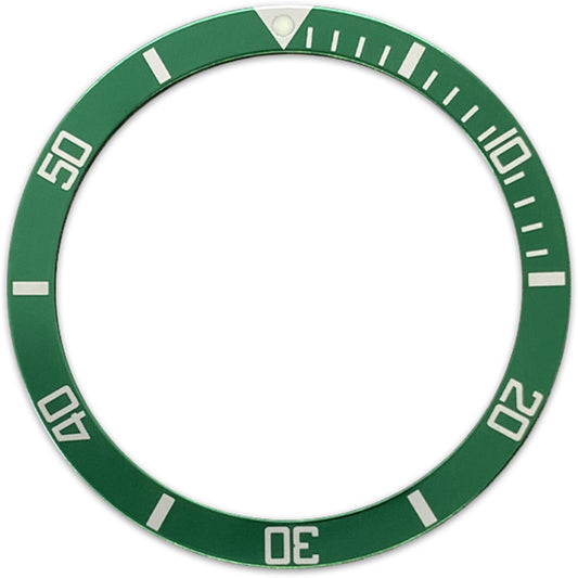 SKX007/SRPD 38*31.5mm Aluminium Bezel insert: Green Sub