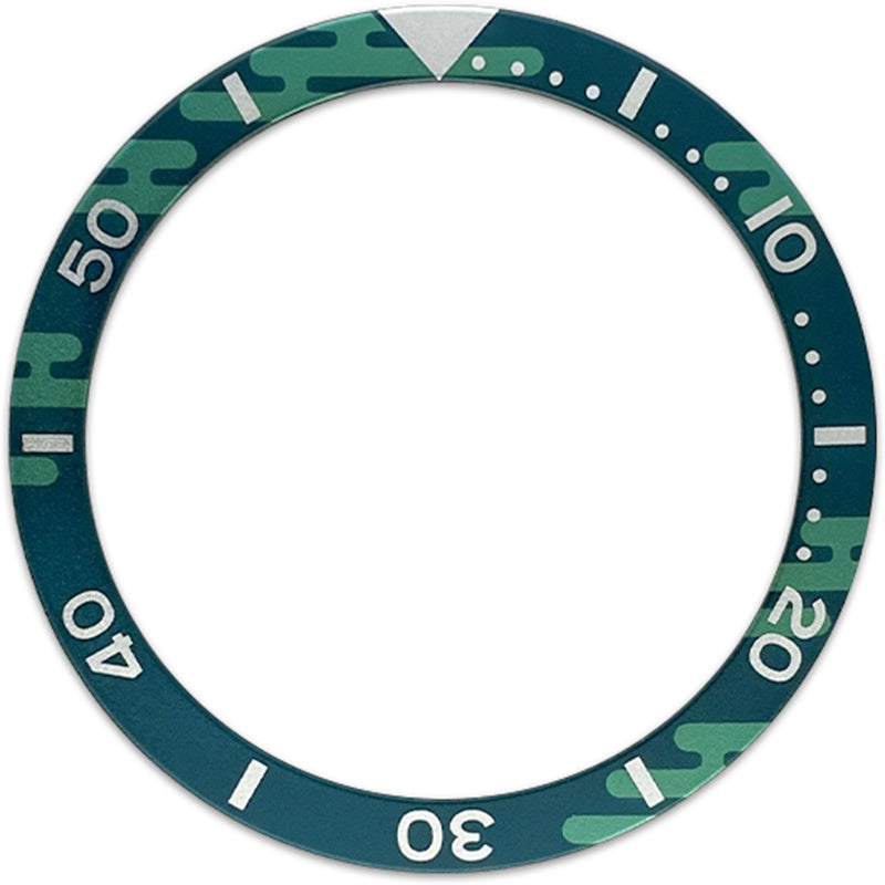 SKX007/SRPD 38*31.5mm Aluminium Bezel insert: Green Sub