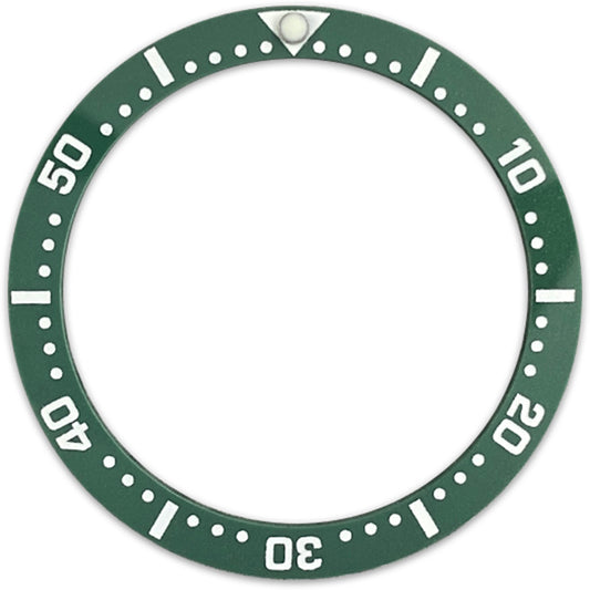 SKX013 33.7*27.5mm Ceramic Bezel insert: Green SKX Style