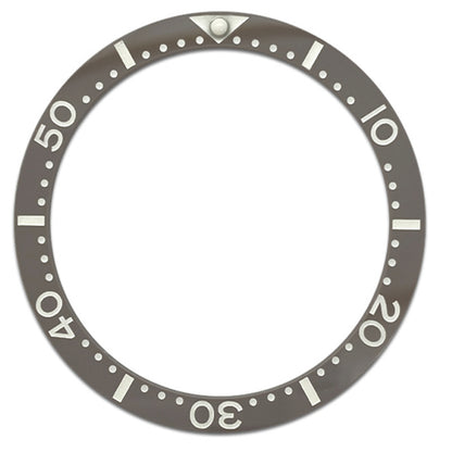 SKX007/SRPD 38*31.5mm Ceramic Bezel insert: Grey SKX Style