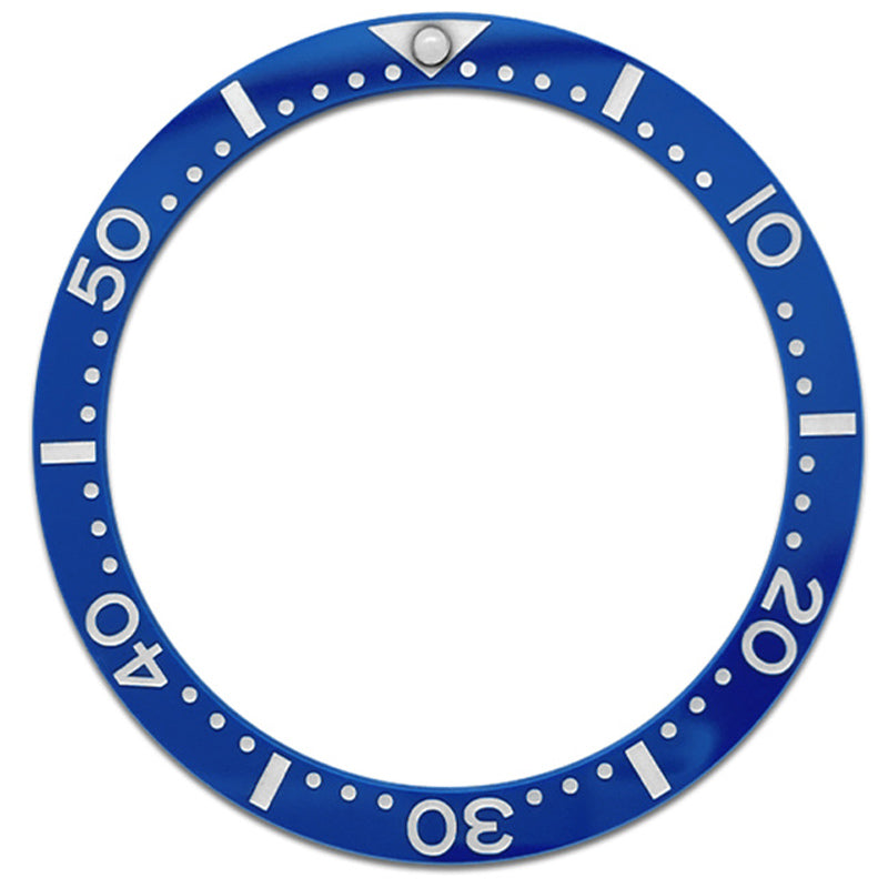 SKX007/SRPD 38*31.5mm Ceramic Bezel insert: Blue SKX Style