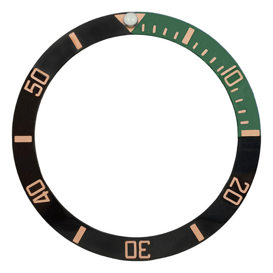 SKX007/SRPD 38*30.7mm Ceramic Bezel insert: Starbucks Sub