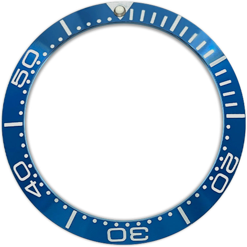 SKX007/SRPD 38*30.7mm Aluminium Bezel insert: Blue PO