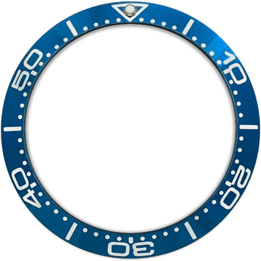 SKX007/SRPD 38*30.7mm Aluminium Bezel insert: Blue SMP