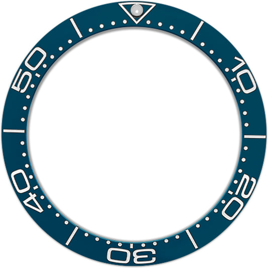 SKX007/SRPD 38*30.7mm Ceramic Bezel insert: Blue SMP