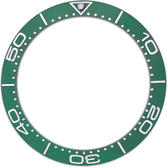 SKX007/SRPD 38*30.7mm Ceramic Bezel insert: Green SMP