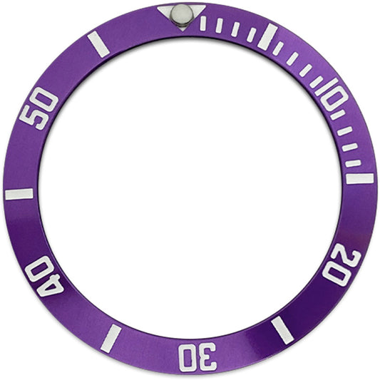 SKX007/SRPD 38*30.7mm Aluminium Bezel insert: Purple Sub