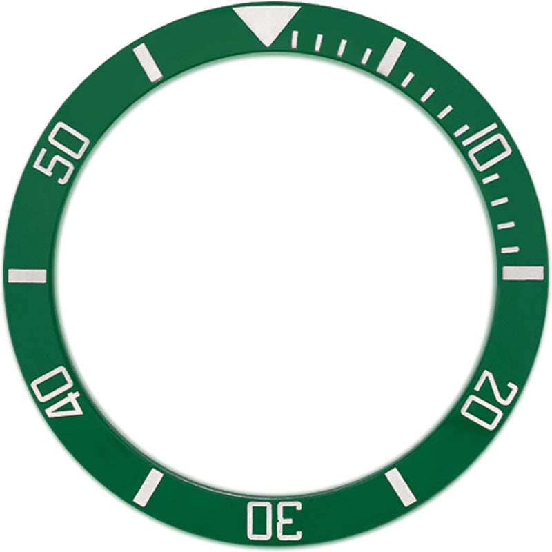 SKX007/SRPD 38*30.7mm Ceramic Bezel insert: Green Sub