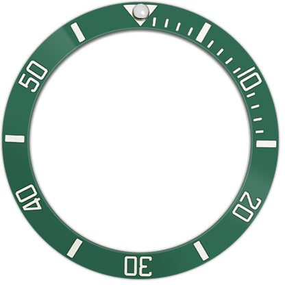 SKX007/SRPD 38*30.7mm Ceramic Bezel insert: Green Sub