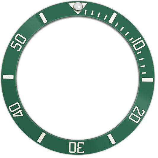 SKX007/SRPD 38*30.7mm Ceramic Bezel insert: Green Sub