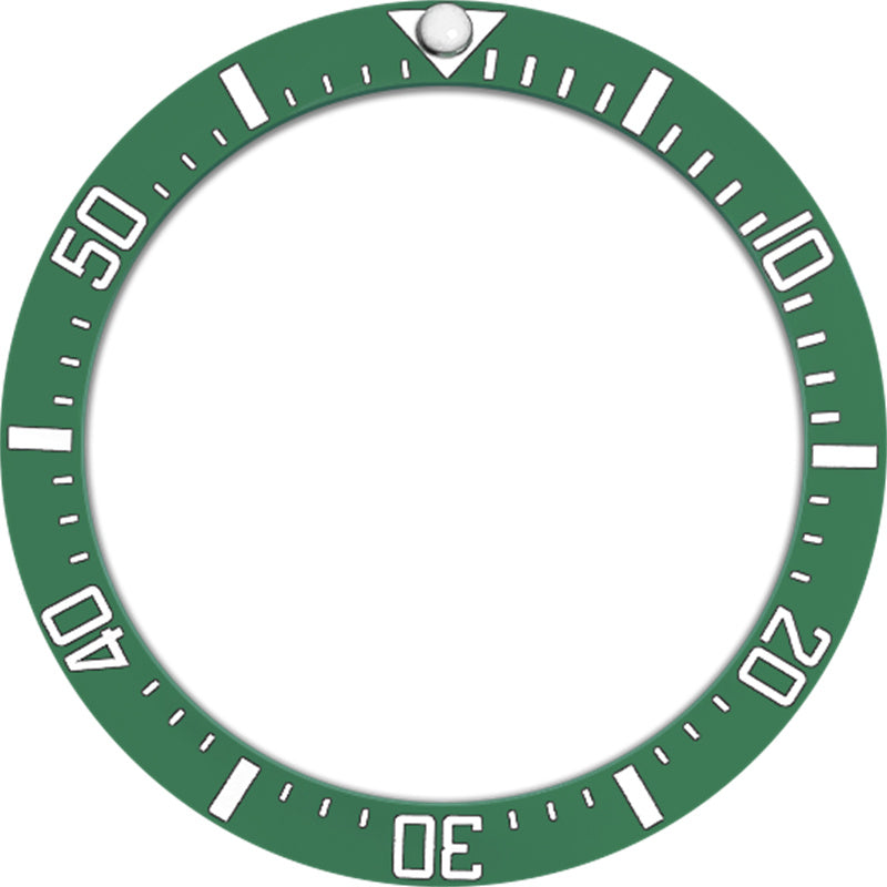 SKX007/SRPD 38*30.7mm Ceramic Bezel insert: Green DSSD