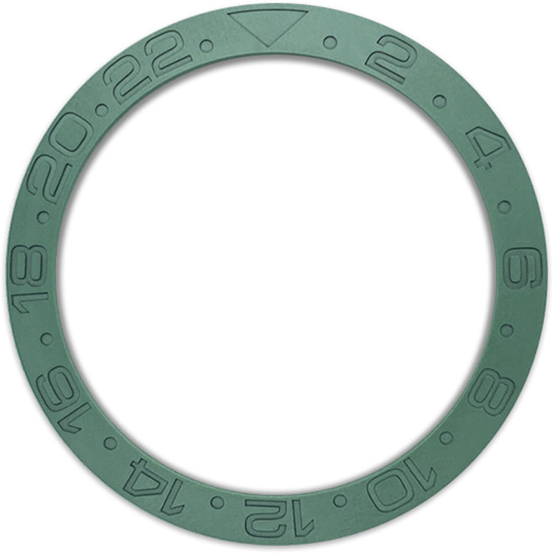 SKX007/SRPD 38*30.7mm Ceramic Bezel insert: Green GTM