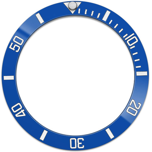 SKX007/SRPD 38*30.7mm Ceramic Bezel insert: Blue Sub