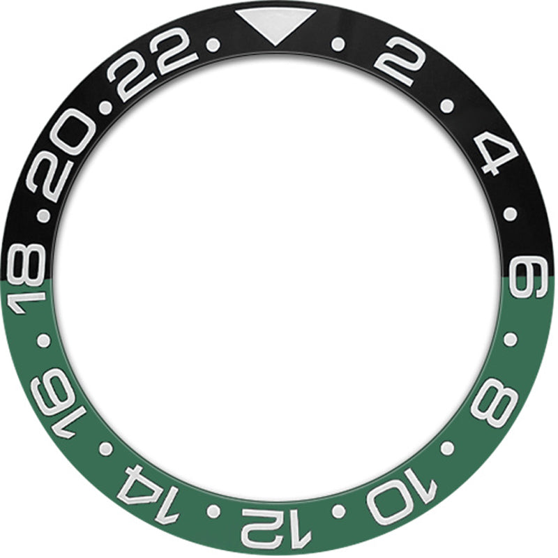 SKX007/SRPD 38*30.7mm Ceramic Bezel insert: Starbucks GMT