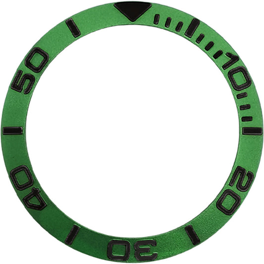 SKX007/SRPD 38*30.7mm Aluminium Bezel insert: Green Sub YM