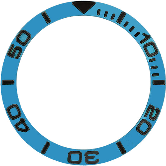 SKX007/SRPD 38*30.7mm Aluminium Bezel insert: Blue Sub YM