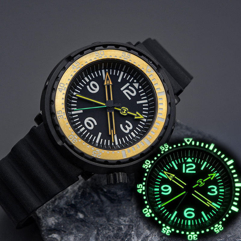 KARAJAN Mod Black Tuna Luminous Men Watch