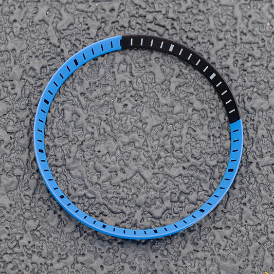 30.5mm Plastic Blue Black Chapter Ring