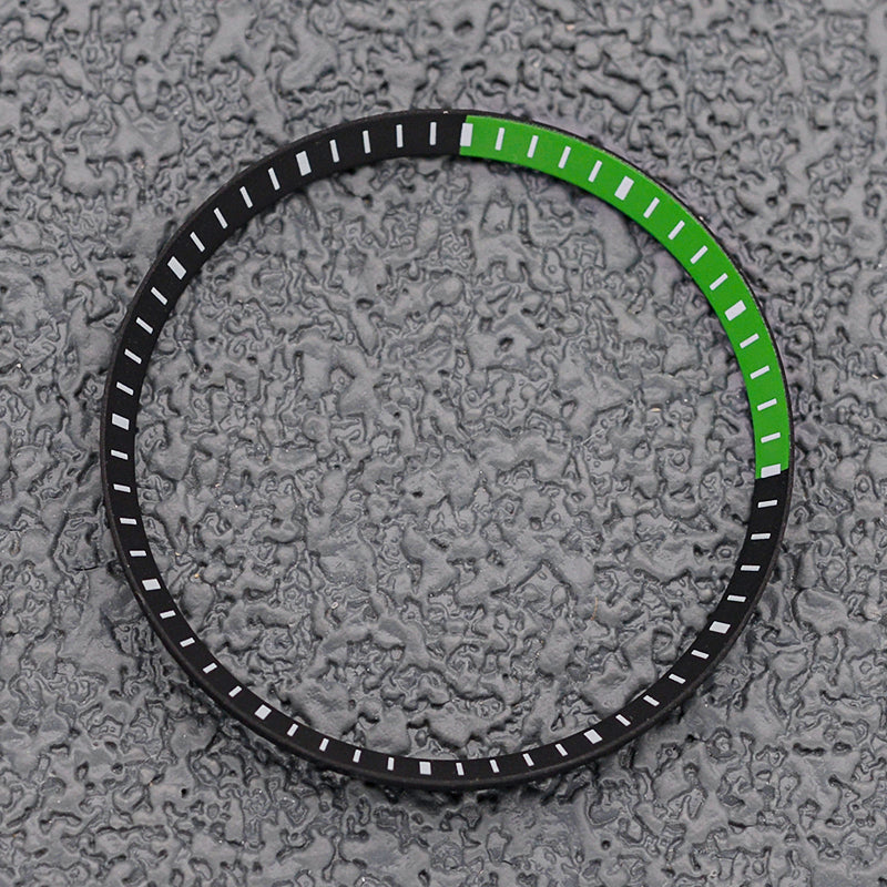 30.5mm Plastic Black Green Chapter Ring