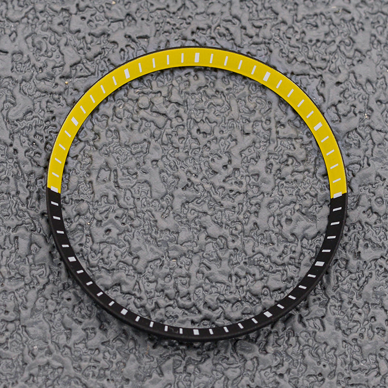 30.5mm Plastic Yellow Black Chapter Ring