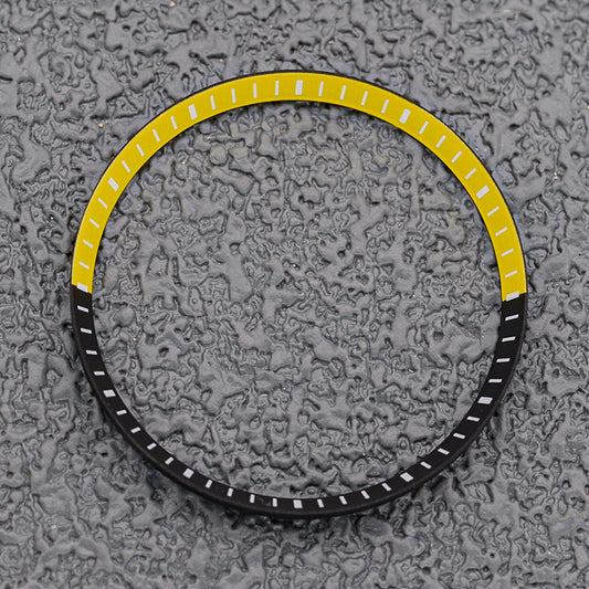 30.5mm Plastic Yellow Black Chapter Ring